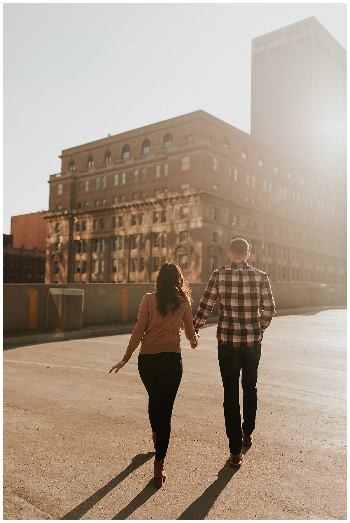 Downtown Omaha/Memorial Park Engagement Session